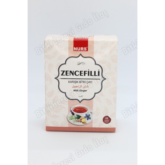 Zencefilli bitki çayı